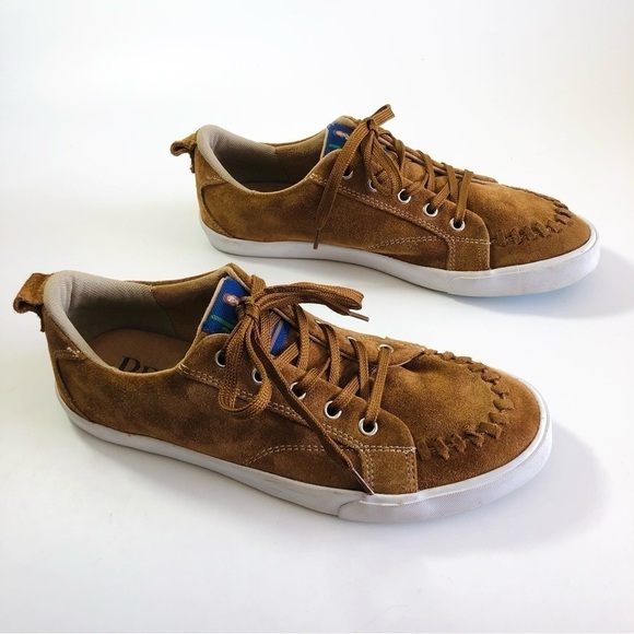 REBA by Justin Oakie Suede Moc Toe Sneakers - Picture 1 of 15